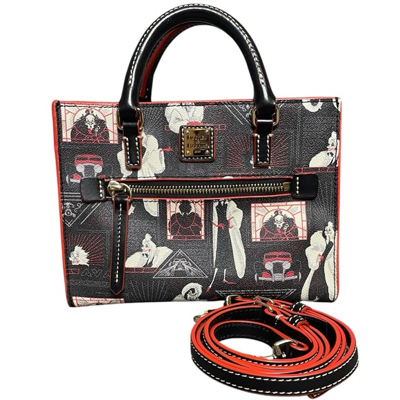 Dooney & Bourke Handbags - Dooney & Bourke Disney 101 Dalmatians Cruella de Vil 2-Way Crossbody Handbag